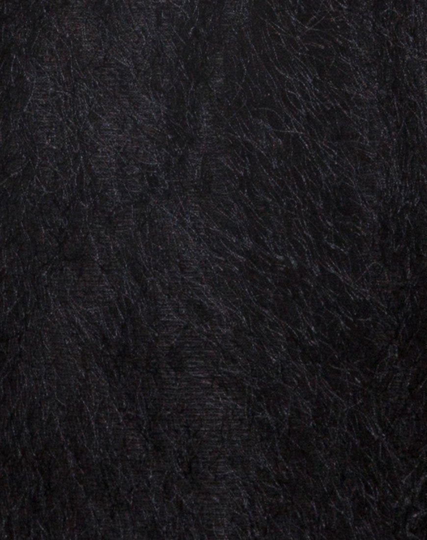 Immagine di Finn Slip Dress con frange nero