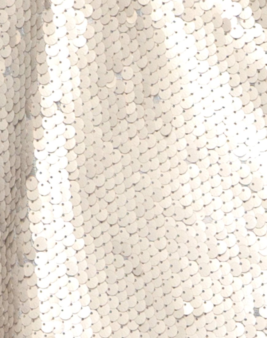 Immagine di Finn Slip Dress in Shell Sequin Nude