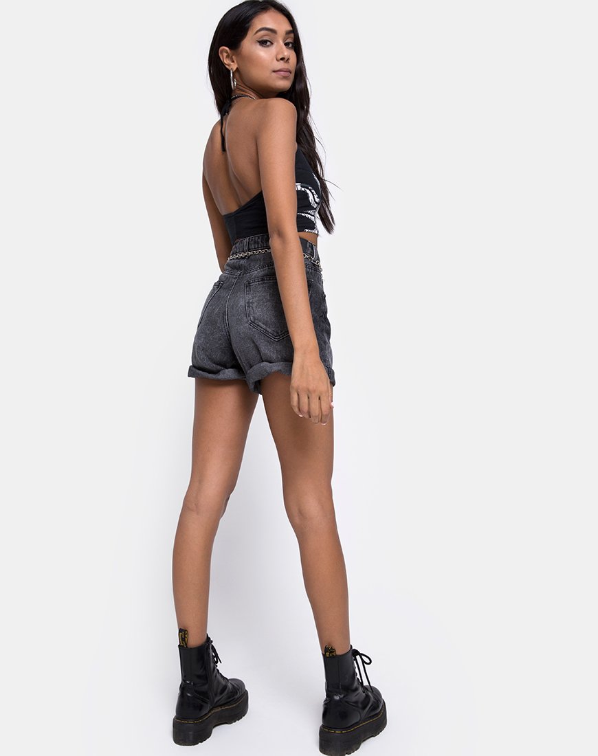Immagine di Fonda Crop Top in Sun Moon and Star Placement