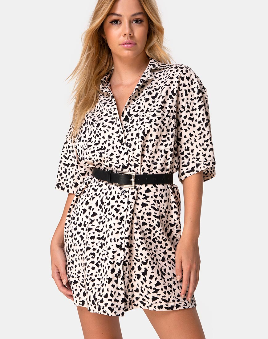 Mini abito Fresia in Wild Thing