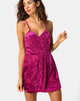 Immagine di Furia Slip Dress in Burgundy Crush