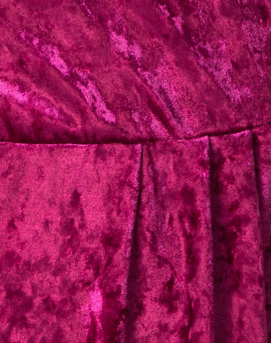 Immagine di Furia Slip Dress in Burgundy Crush