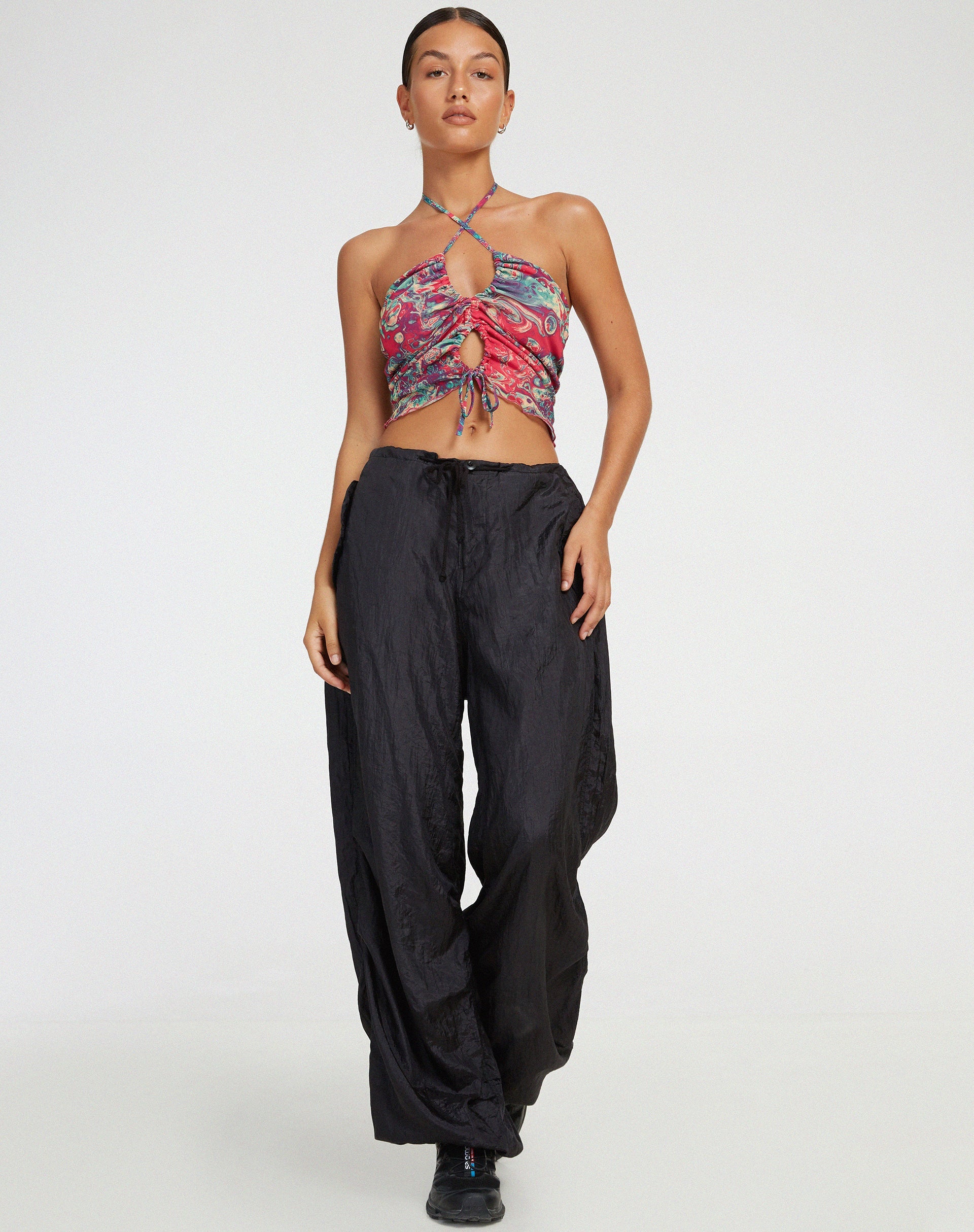 immagine di Fusena Cutout Top in stampa Festival