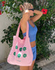 immagine di MOTEL X BARBARA Borsa Tote Barbs in rosa Motel Floral