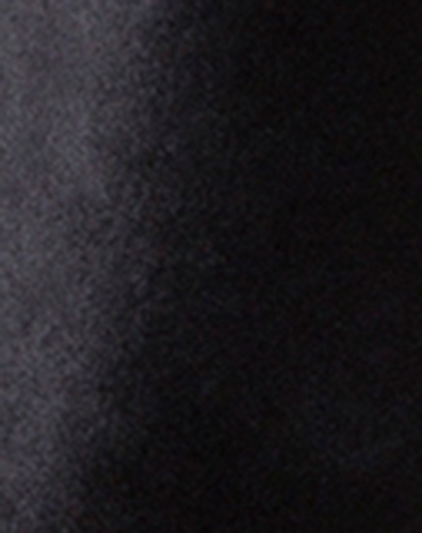 Immagine di Gaddass Corpetto in Spandex lucido Nero