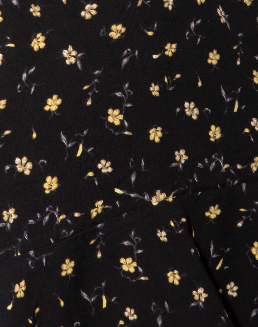 Immagine di Gaelle Mini Gonna in Pretty Petal Nero