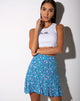 Immagine di Gaelle Mini Gonna in Bloom Baby Blue