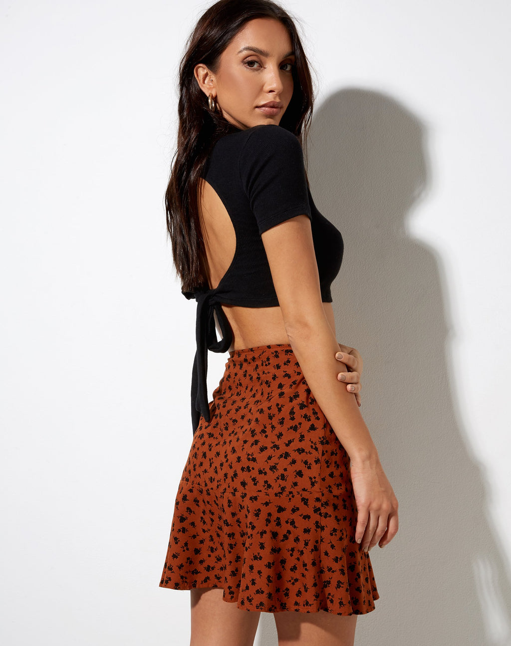 Gonna Gaelle in Dainty Daisy Bombay Brown