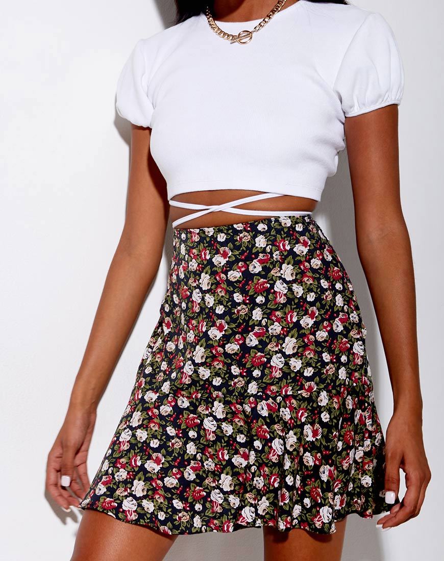 Immagine della minigonna Gaelle in Courtney Floral