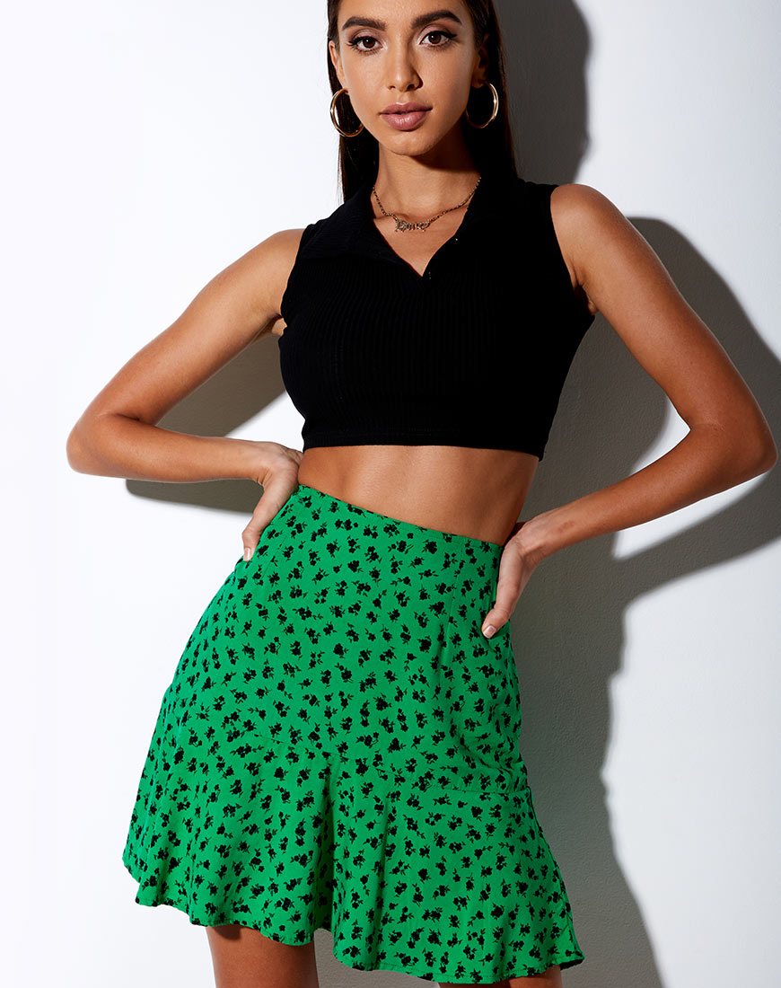 Immagine di Gaelle Gonna in Dainty Daisy Verde