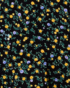 Fiore fluente nero