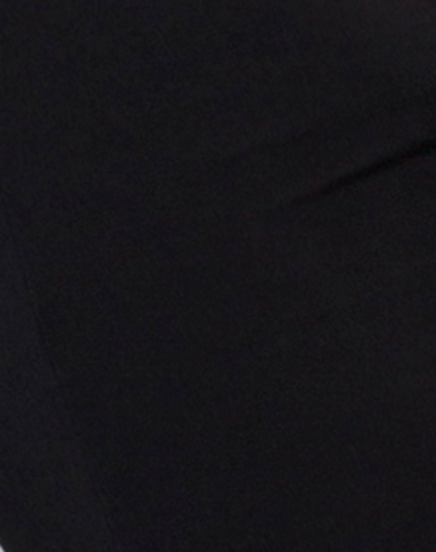 Immagine di Gaga Off The Shoulder Crop in nero