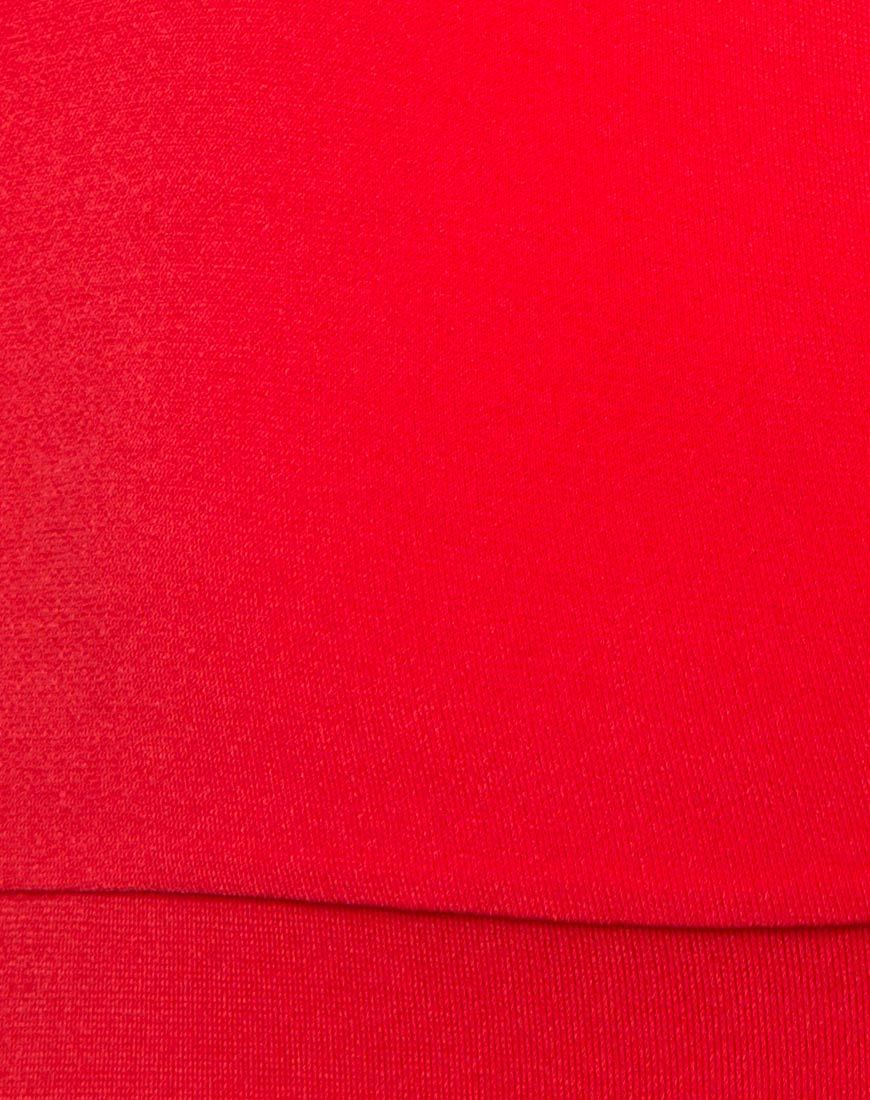 Immagine di Gainer Bodycon Dress in rosso