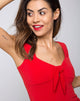 Immagine di Gainer Bodycon Dress in rosso