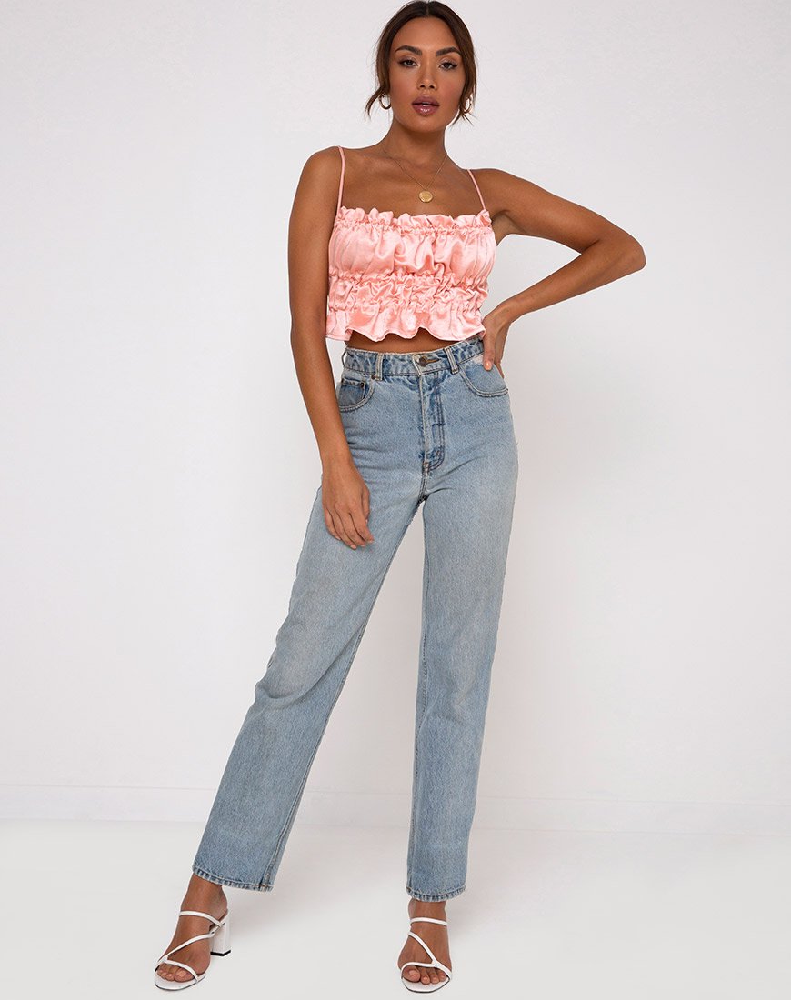 Immagine di Gamera Top in Satin Peach