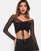 Immagine di Ganida Crop Top in nero