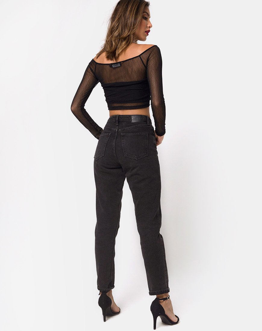 Immagine di Ganida Crop Top in nero