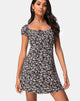 Immagine di Gaval Mini Dress in Wild Tulip Nero
