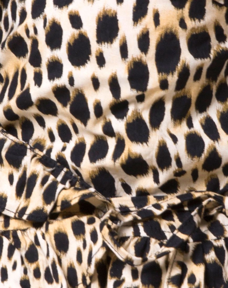 Immagine di Giam Wrap top in Cheetah