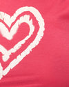 Cuore rosa caldo
