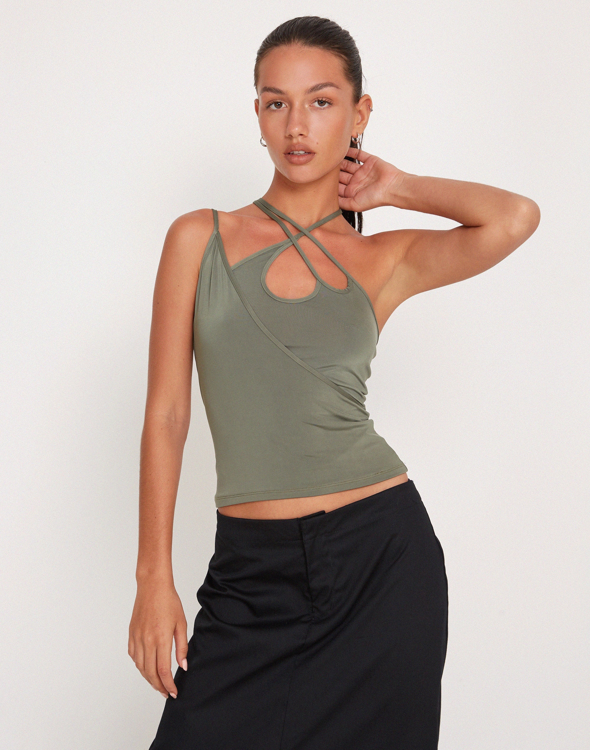 Immagine di Giola Crop Top in Khaki