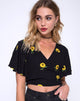 Immagine di Gios Crop Top in Ditsy Sunflower