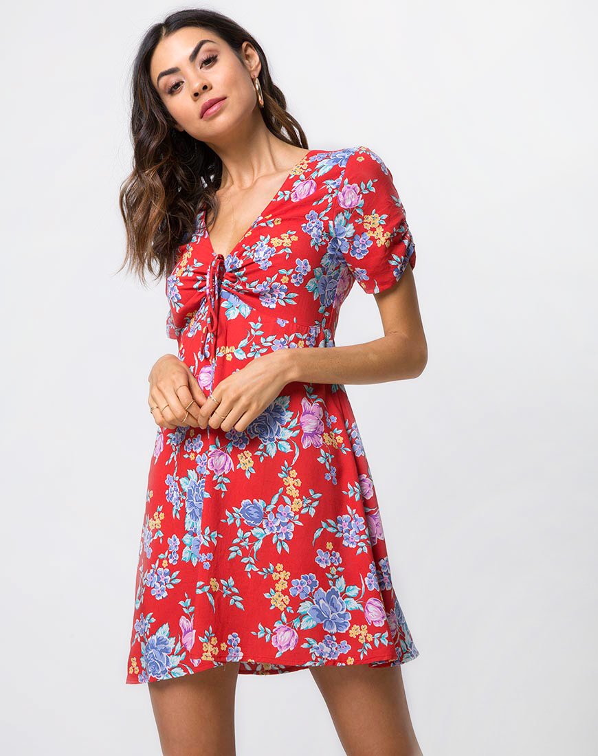 Abito da tè Giska in Vintage Fleur