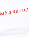 Club Bad Gals bianco in rosso