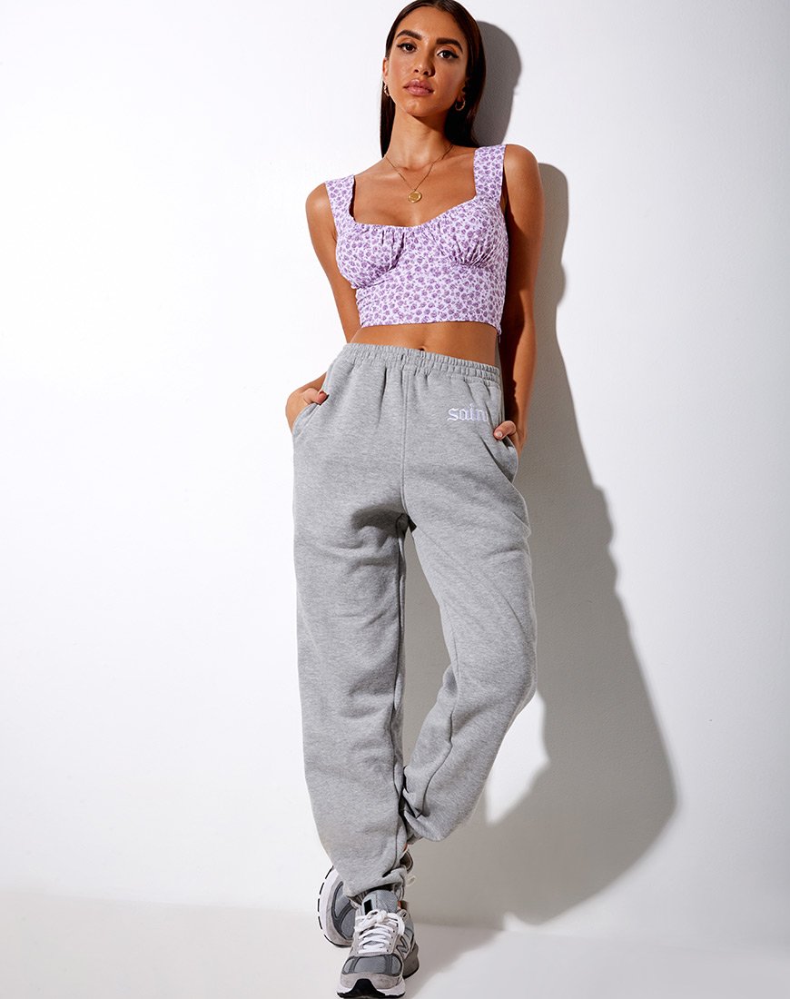 Immagine della canotta Gladis in Ditsy Rose Lilac