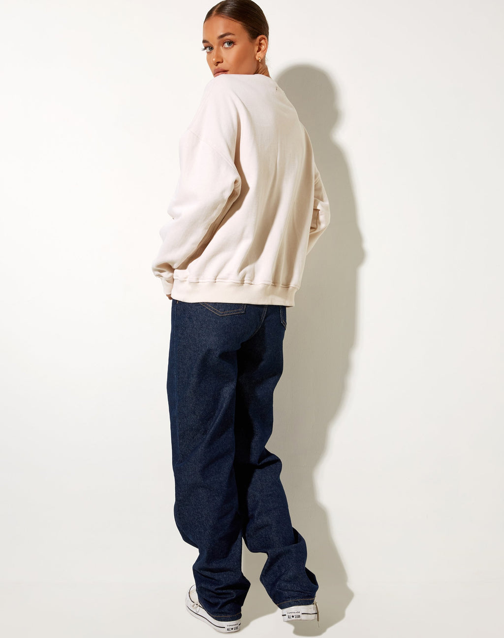 Felpa Glan in bianco invernale M Classics Mix Embro