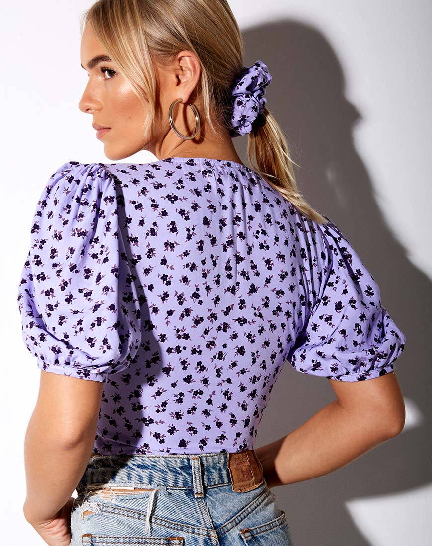 Immagine di Glarie Crop Top in Dainty Daisy Lilac