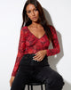 Immagine di Glaster Crop Top in Rough Rose