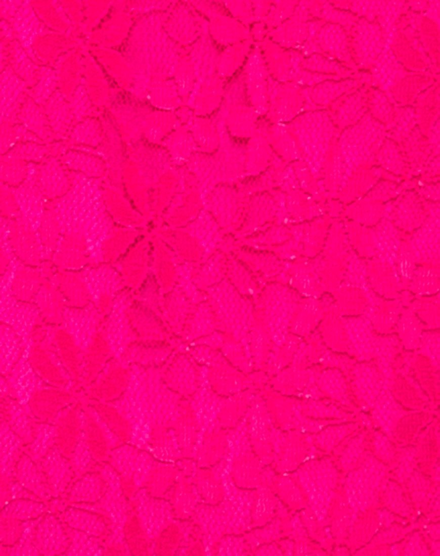 Immagine di Goddess Swimsuit in Lace Fuschia Pink