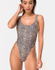 Immagine del costume da bagno Goddess in Rar Leopard