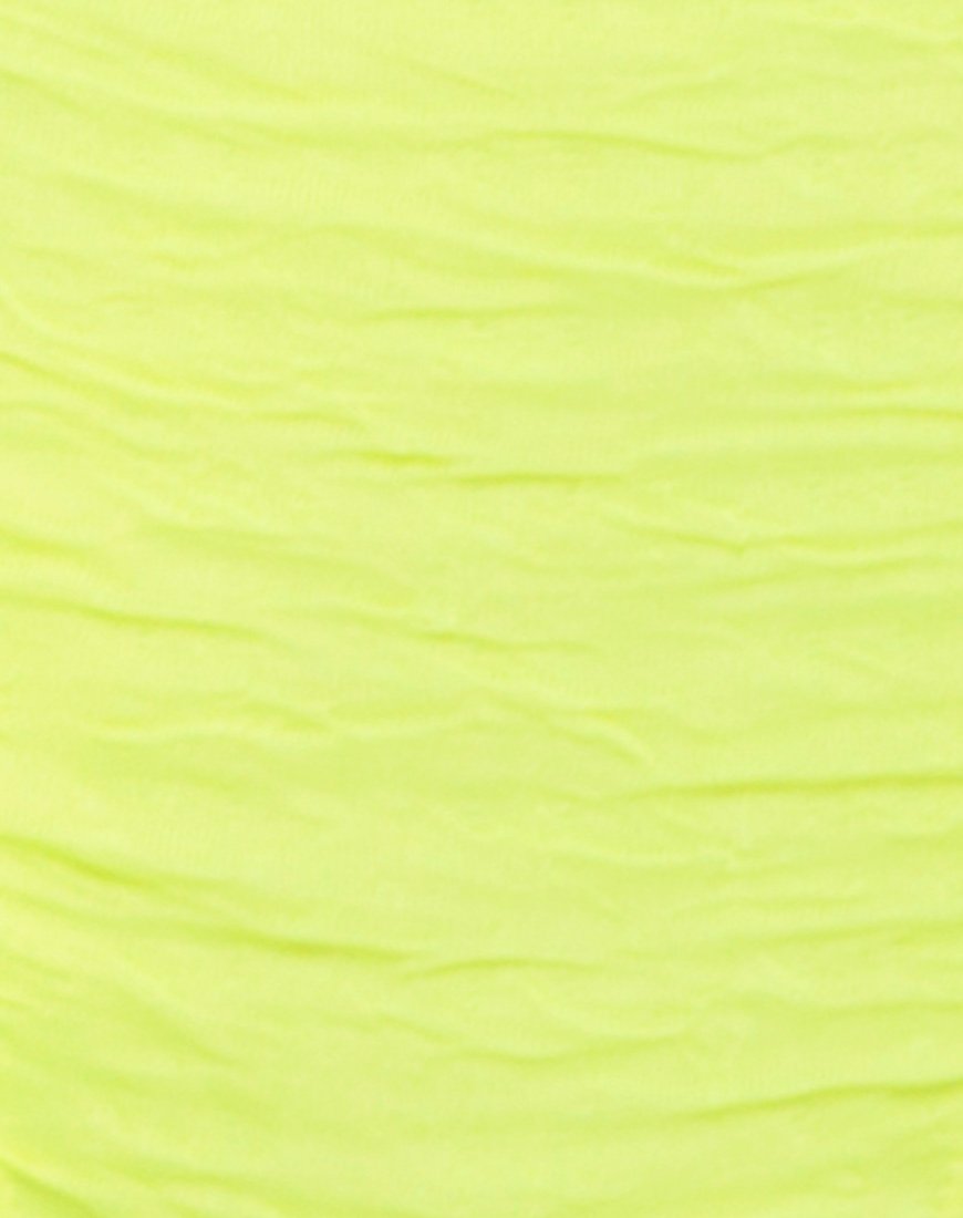 Immagine di Goddess Costume da bagno in 80s Crinkle Sour Lime