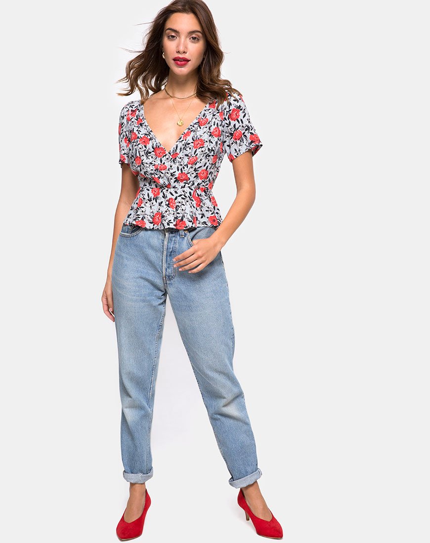 Immagine di Shanina Top in Blooming Rose