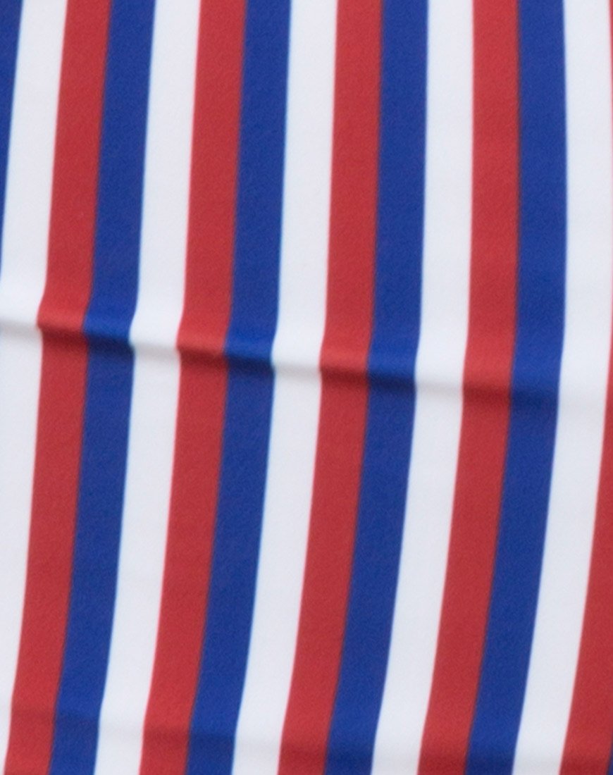 Immagine di Zolly Cutout Swimsuit in Triple Stripe