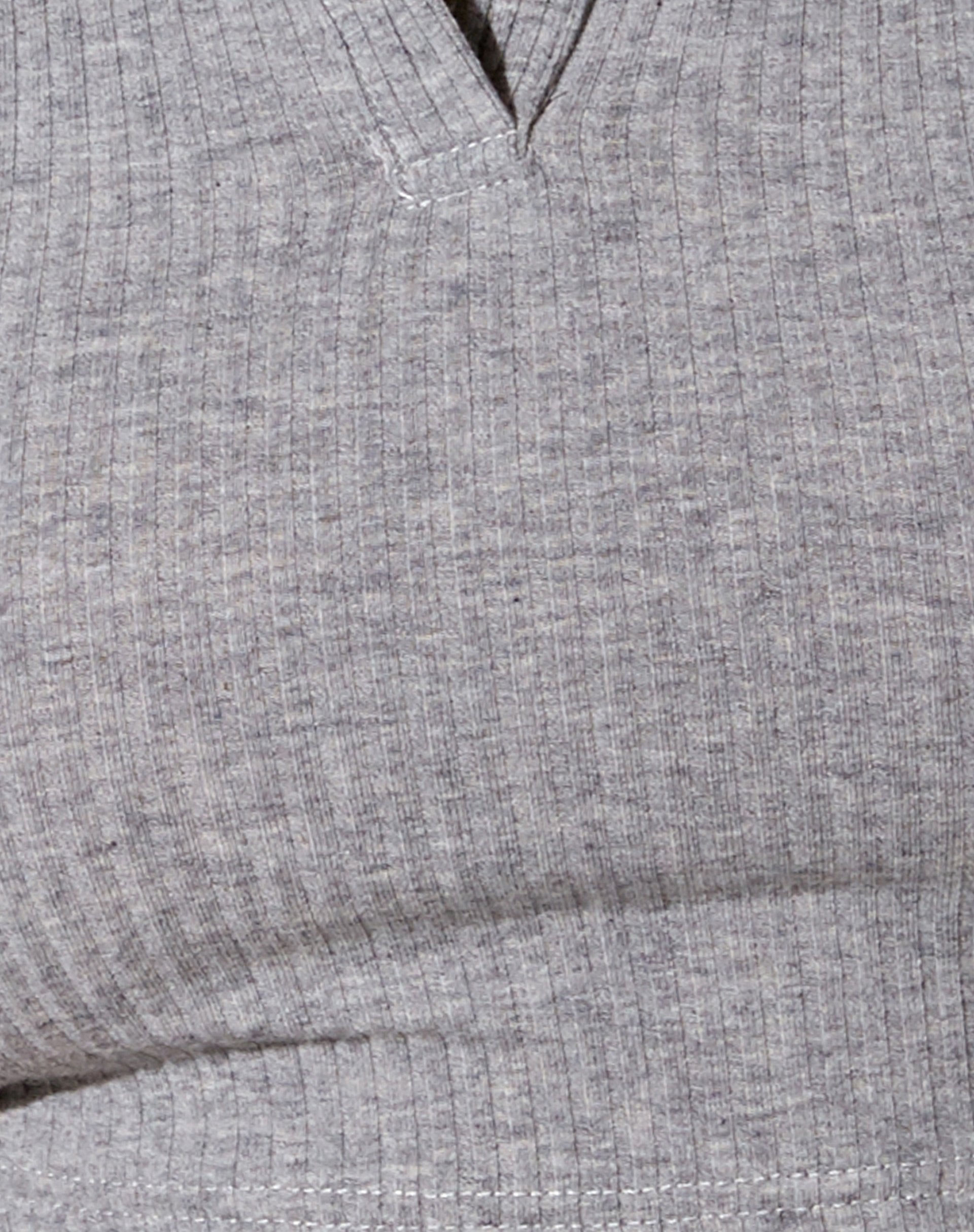 Immagine di Guaco Crop Top in Rib Grey Marl