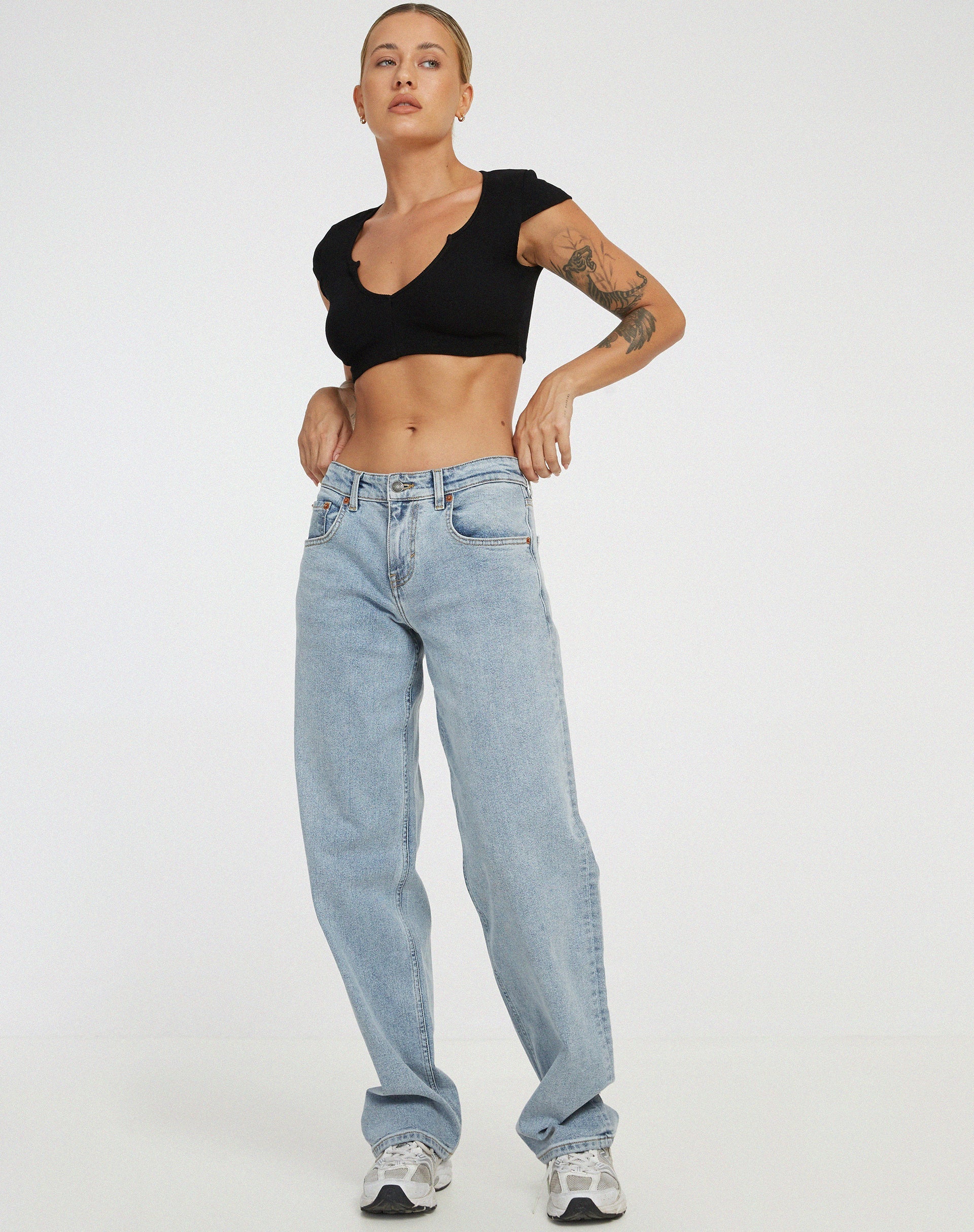 immagine di Guanna Crop Top nero