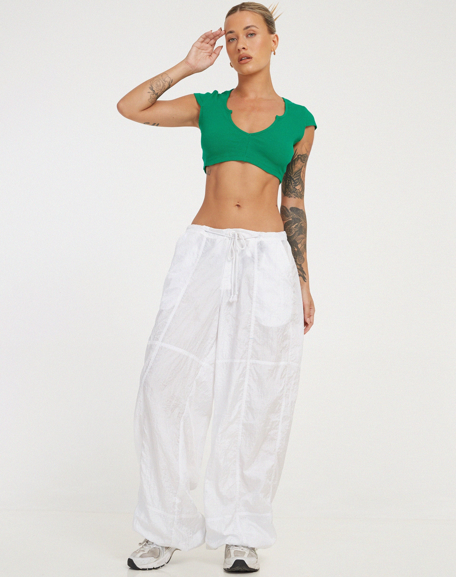 immagine di Guanna Crop Top verde