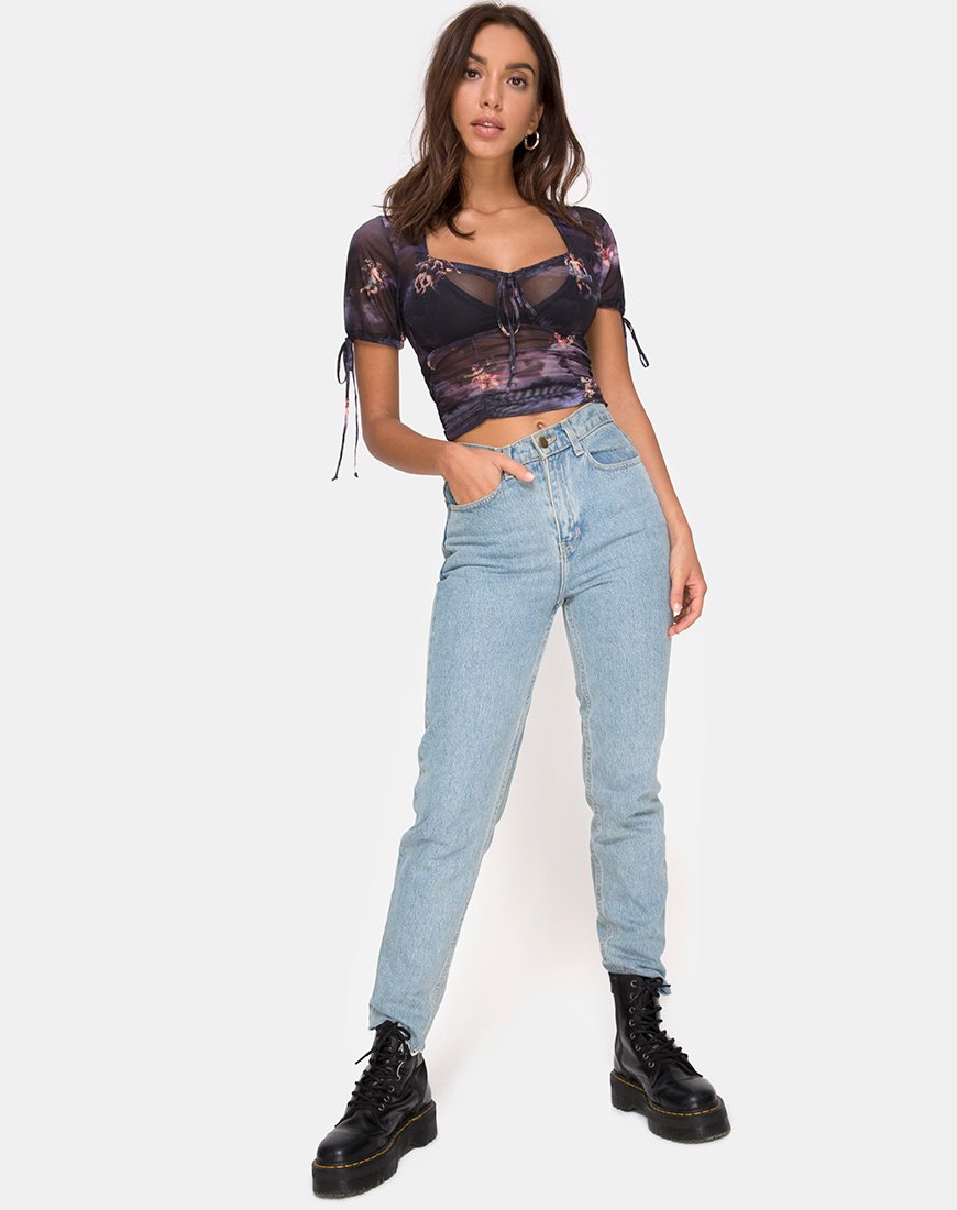 Immagine di Guinevre Top in maglia Dark Angel