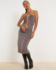 immagine di Hadley Midi Skirt in Charcoal