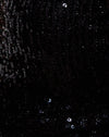 Drappo di paillettes nero