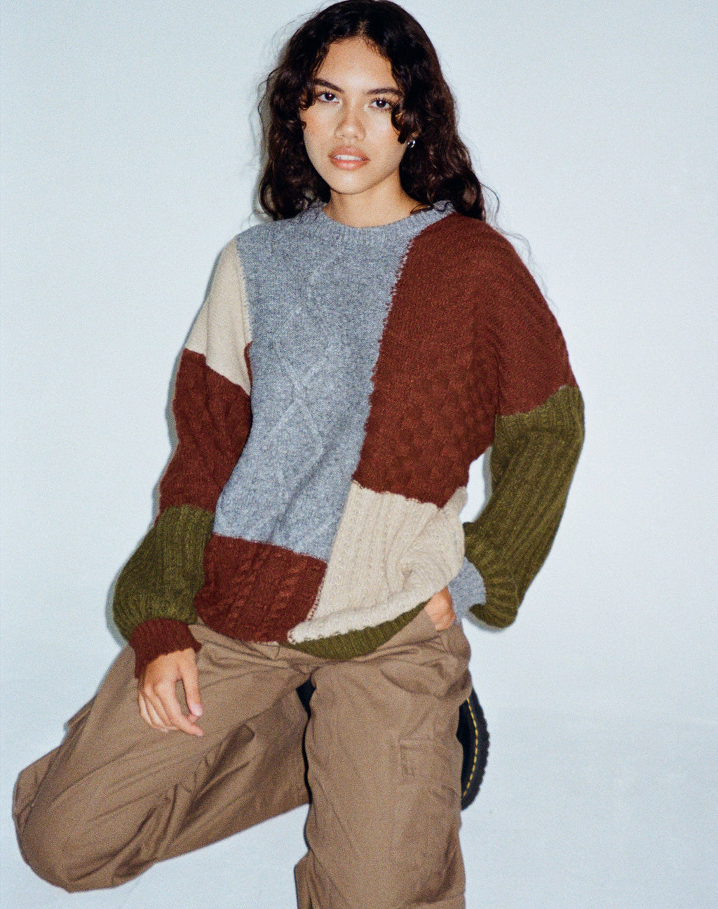 Maglia Danar in patchwork
