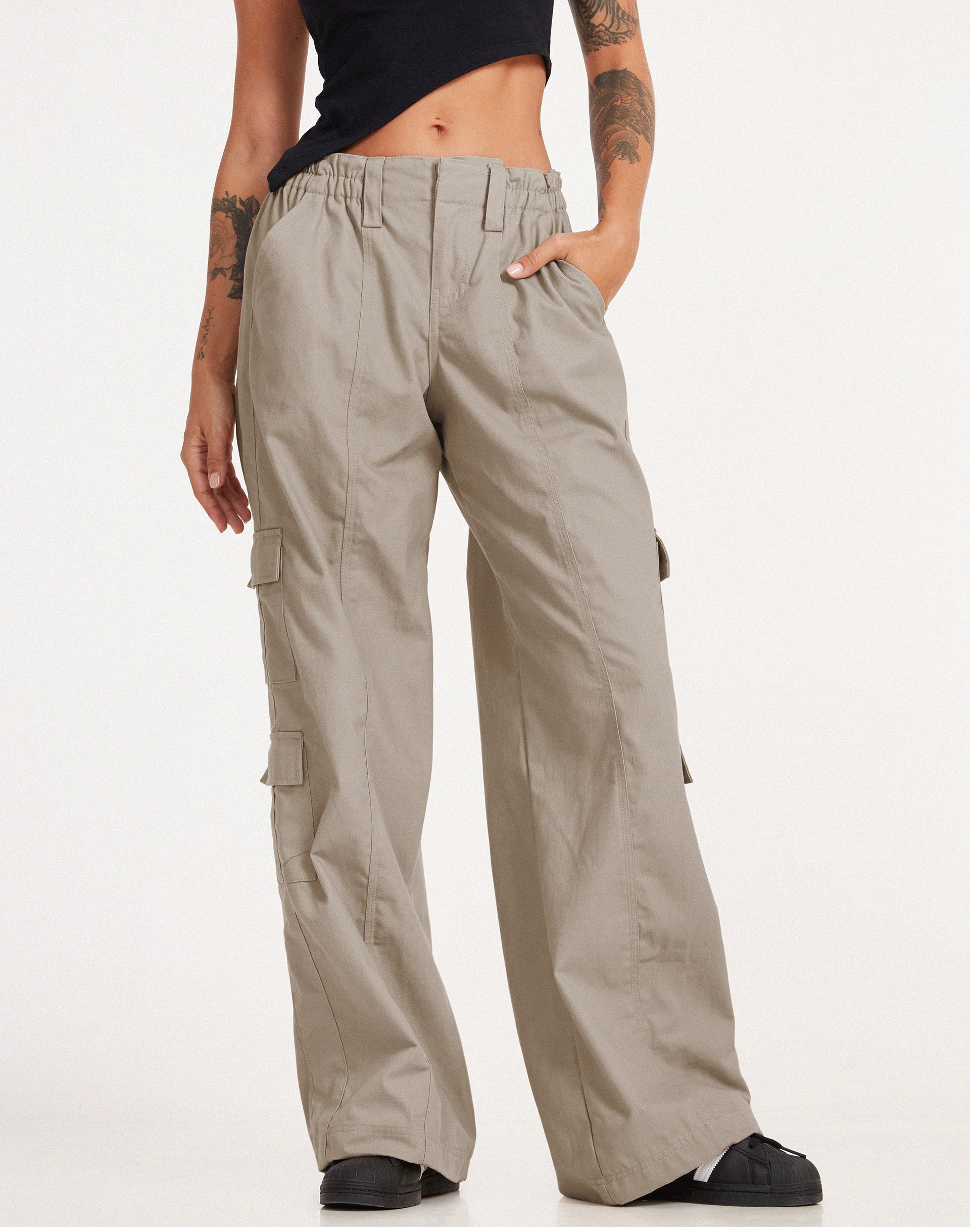 immagine dei pantaloni Hansa Cargo in pietra