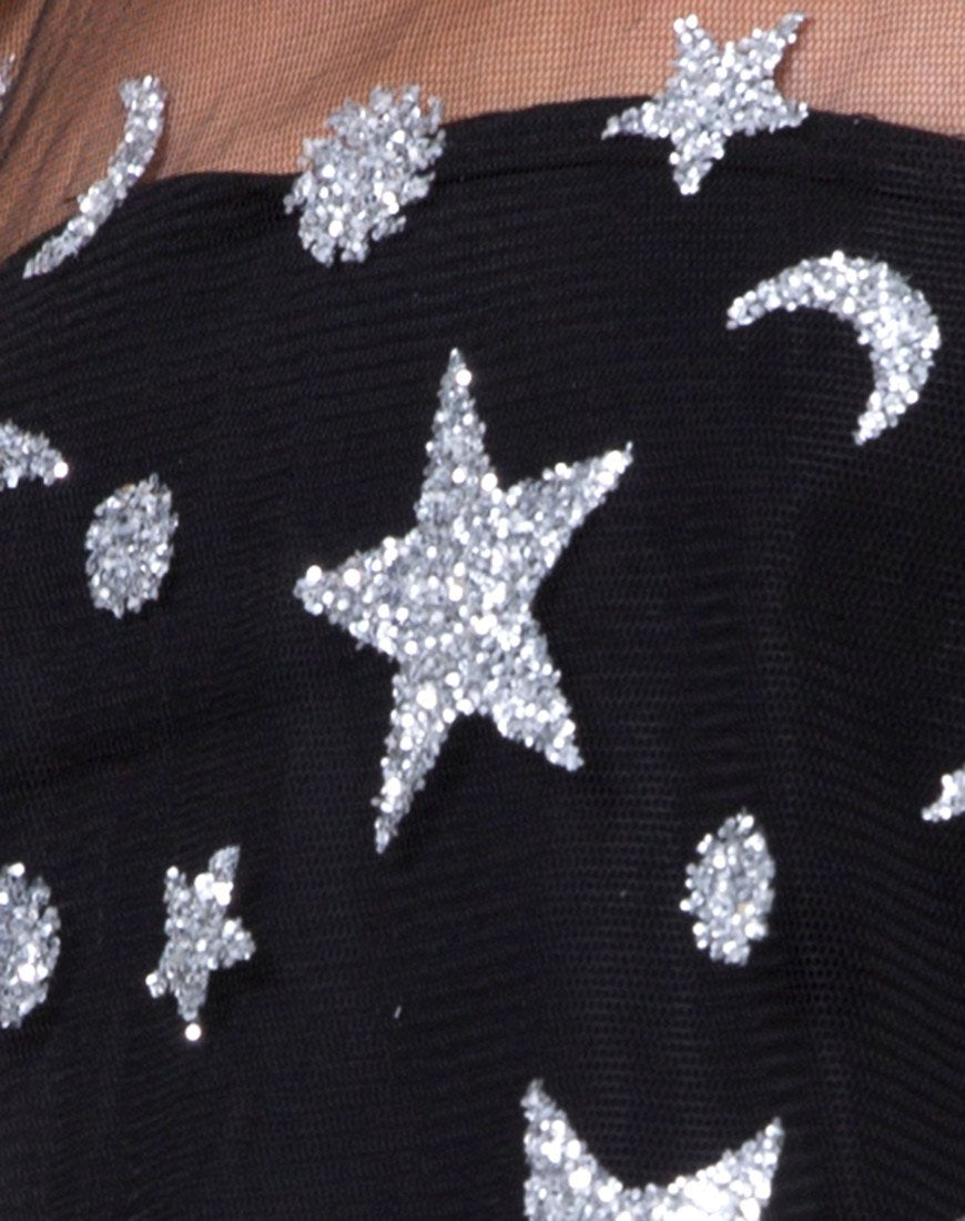 Immagine del vestito Harlow in rete glitterata Star Child