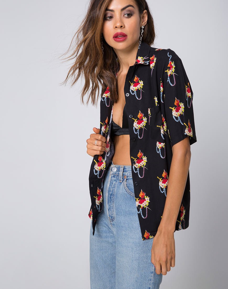 Camicia hawaiana in Sacro Cuore