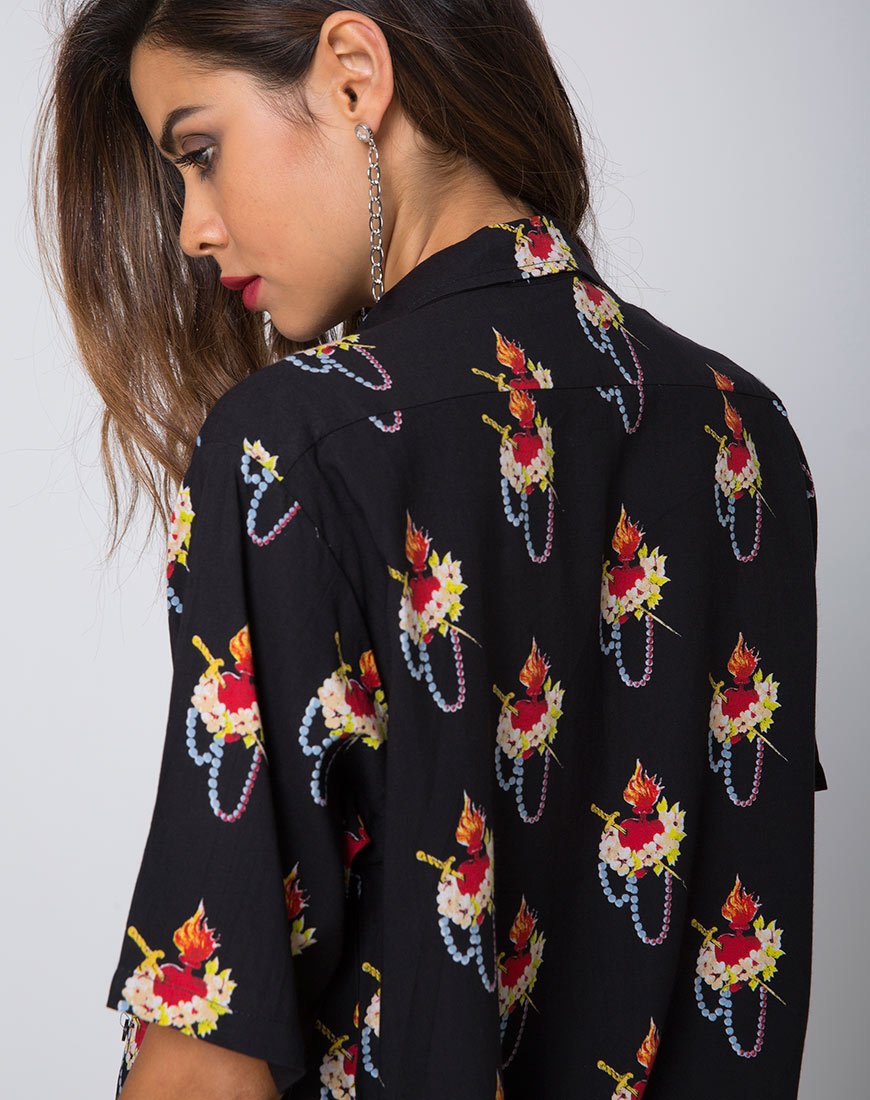 Camicia hawaiana in Sacro Cuore