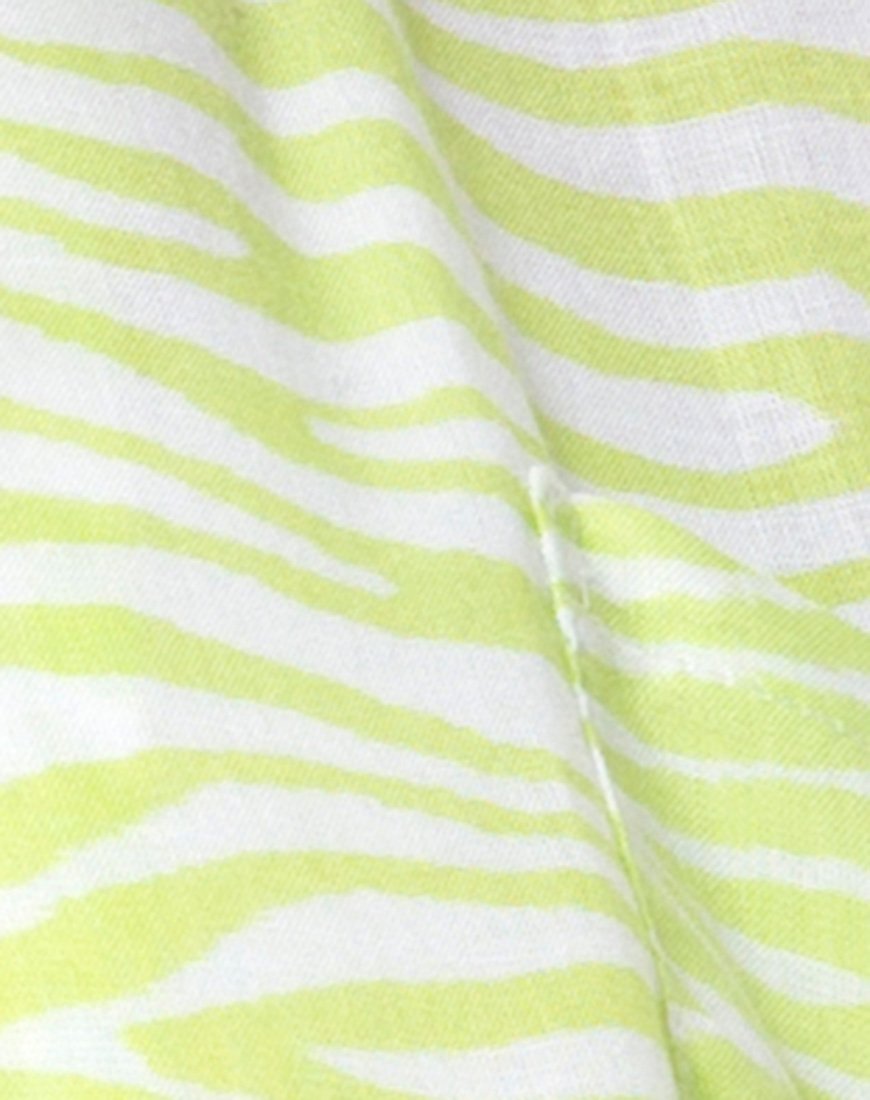 Immagine di Mini Broomy Gonna in Classic Zebra Lime