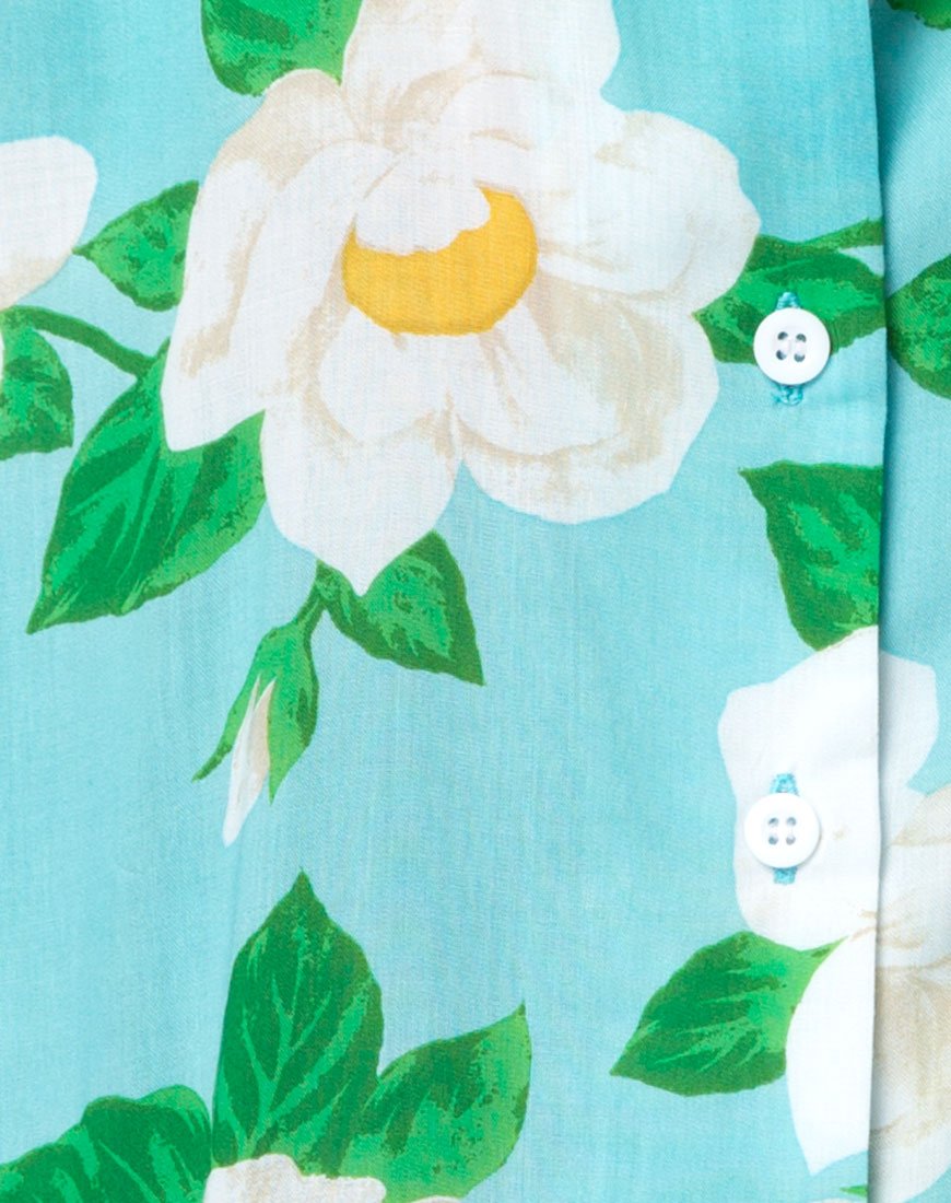 Immagine di Camicia hawaiana in rosa bianca